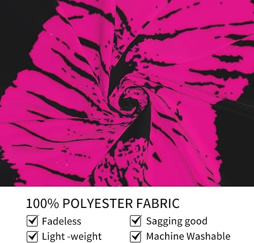 Miniatura 4 de KOSUES Tapiz de labios de beso rosa intenso de los años 80 para colgar en la pared, telón de fondo de pared, póster de habitación, decoración