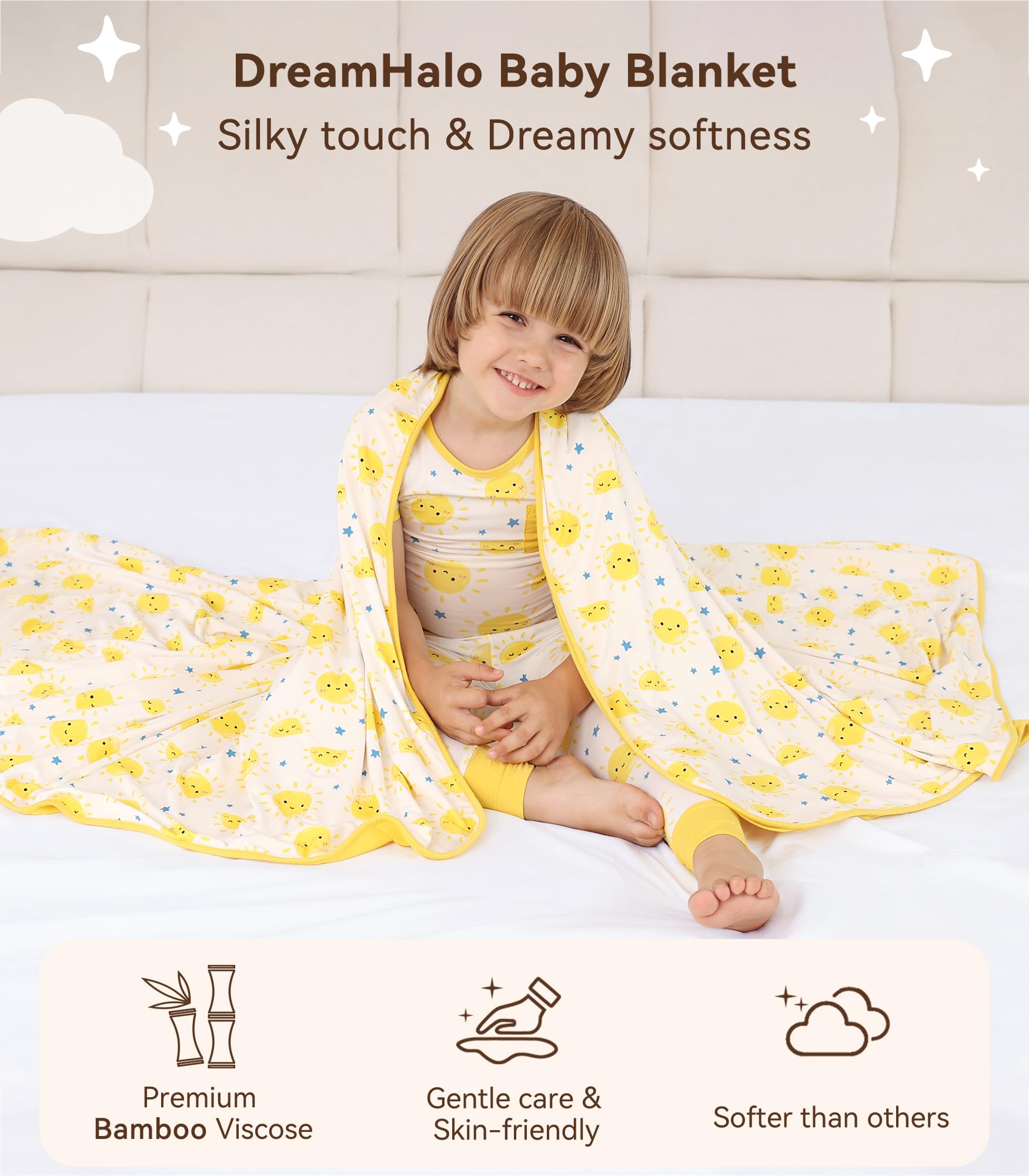 Manta de bebé de alta calidad, colcha elástica para niños, ropa de cama suave para cuna para recién nacidos y niños pequeños, manta de guardería para niños y niñas, viscosa hecha de bambú,