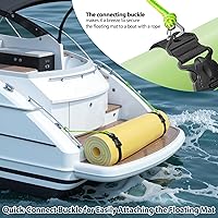 Vista 5 de Correas flotantes multifuncionales con hebillas de liberación rápida, correas de seguridad reutilizables con gancho, ojales de fijación y cómodos