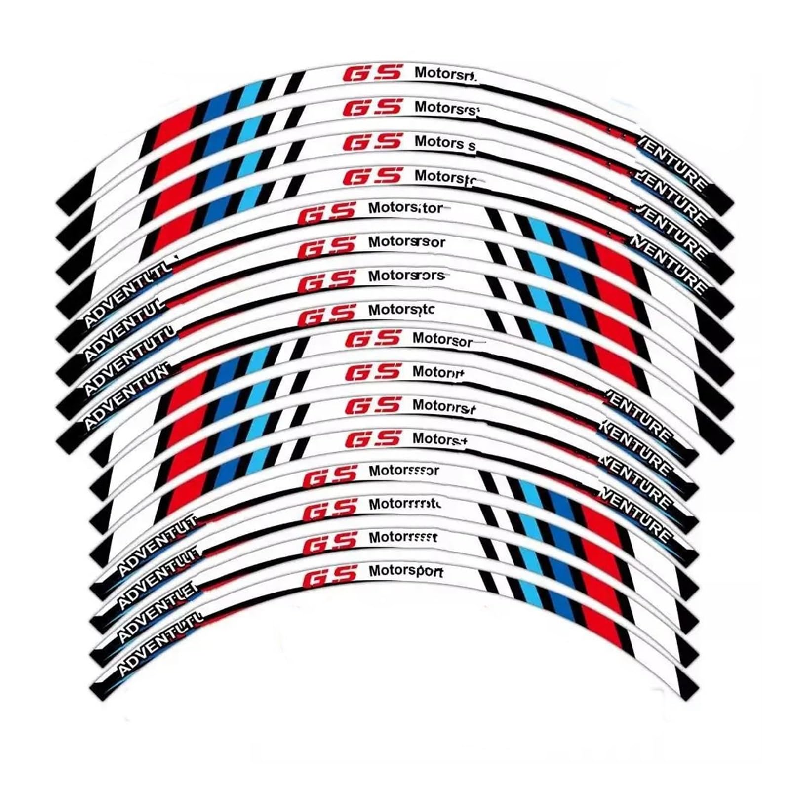 Autocollant pour roue de moto BMW pour vos roadtrips et aventures