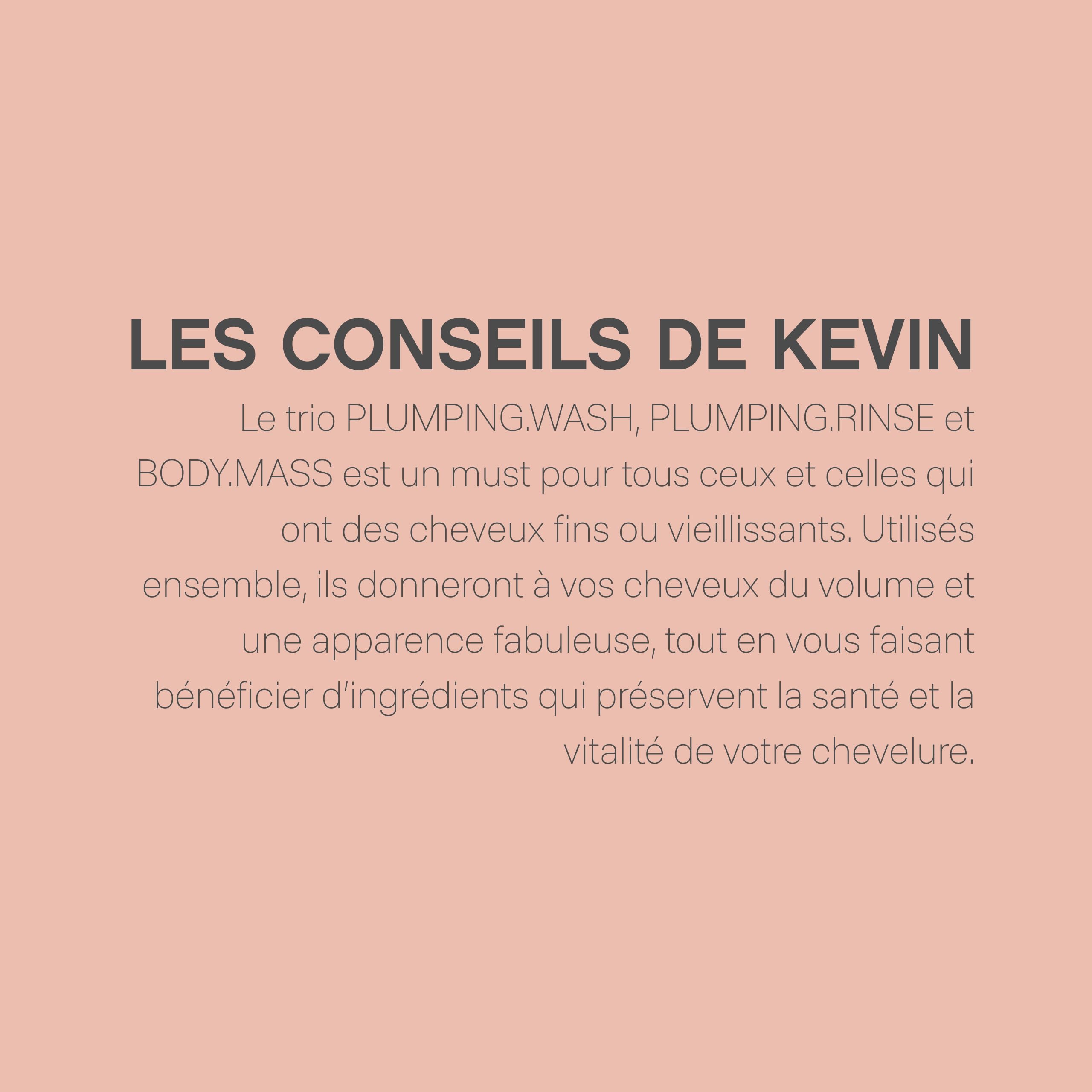 Kevin.Murphy Plumping.Wash Thickening Shampoo, 250ml | Verdichtendes Shampoo für Feines & Dünner Werdendes Haar, Stärkt mit Ingwerwurzel & Brennnessel, Sulfatfrei