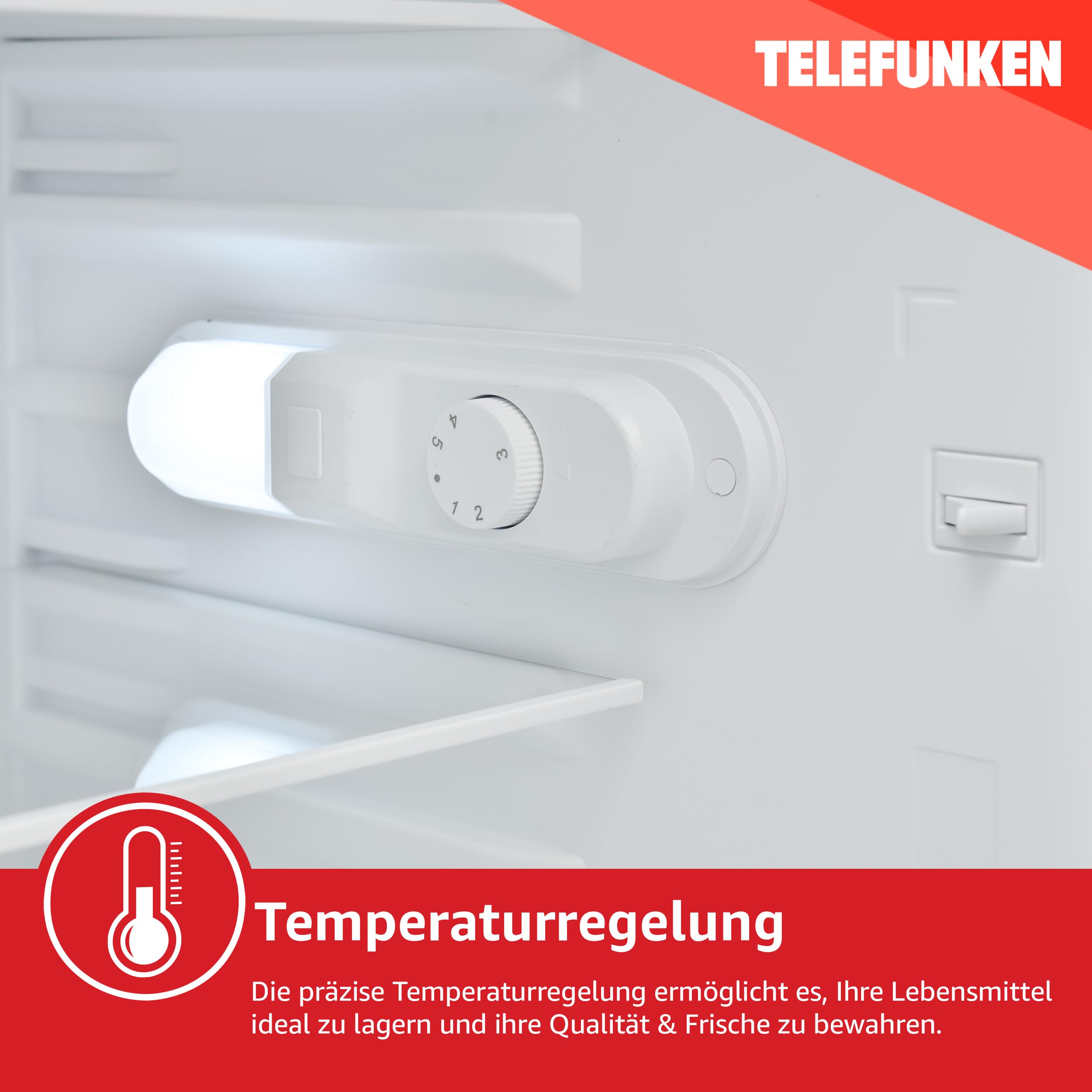 TELEFUNKEN Kühlschrank ohne Gefrierfach 135 Liter Freistehend C-135-100-DI dark inox