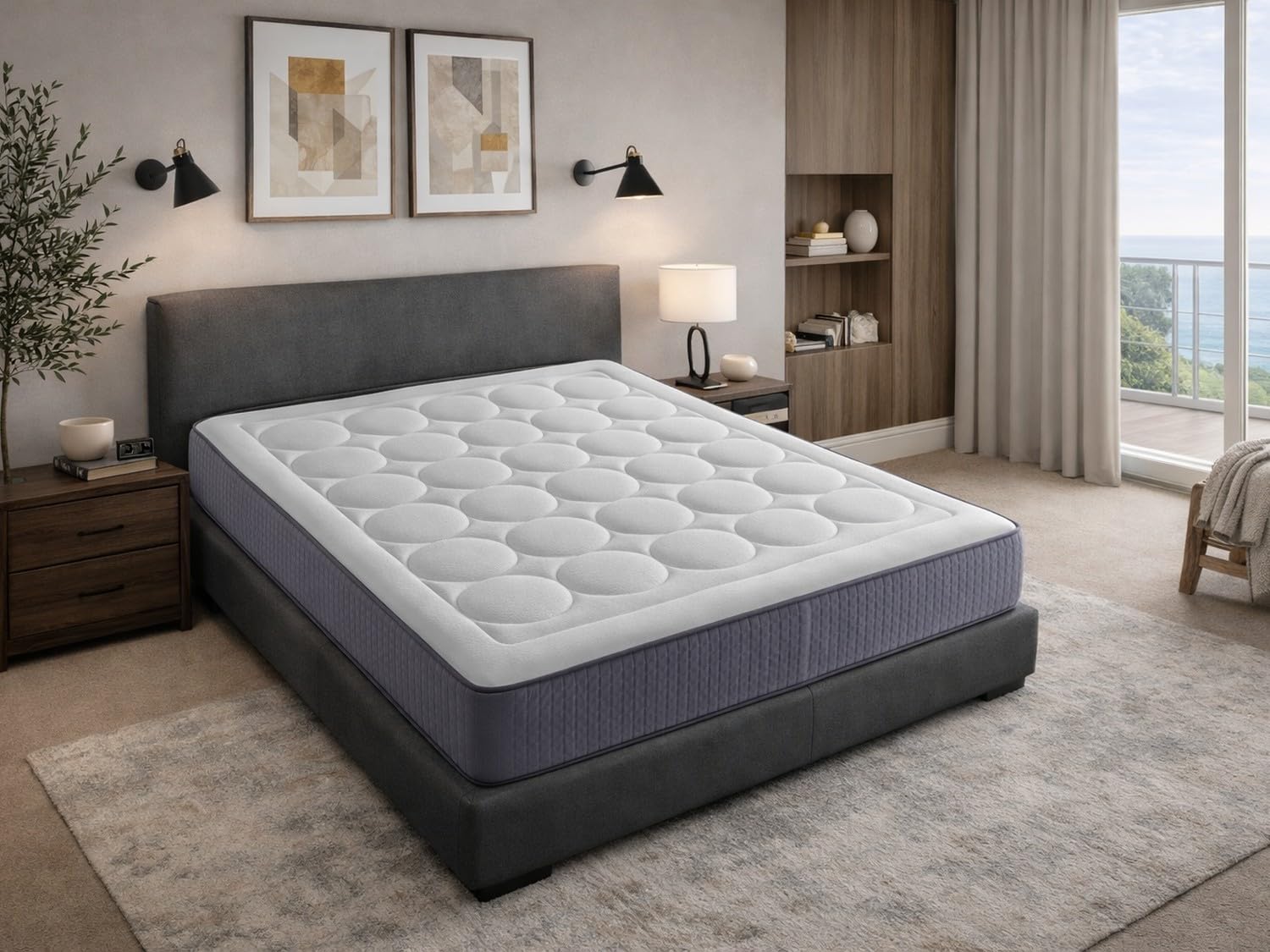 DORMISSIMO Schaummatratze Caelum 200x200 cm – Höhe 24 cm