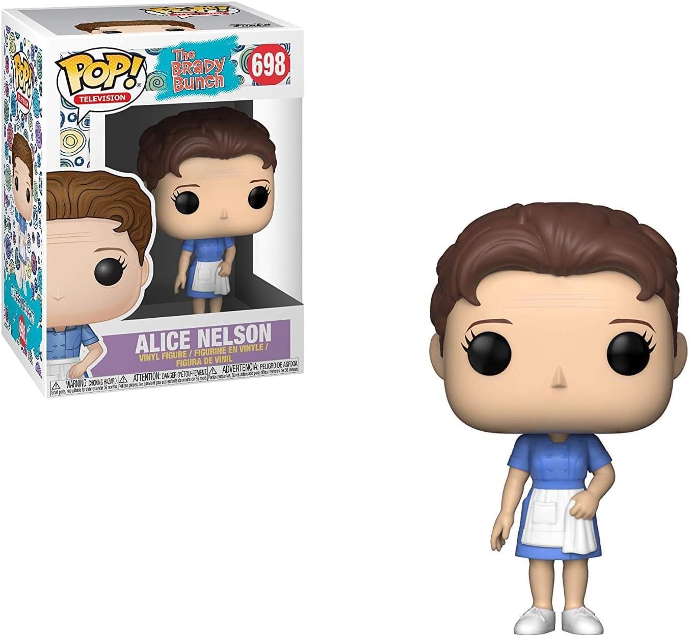 Funko Pop Television: The Brady Bunch - Alice Nelson Collectible Figure, Multicolor, One Size
