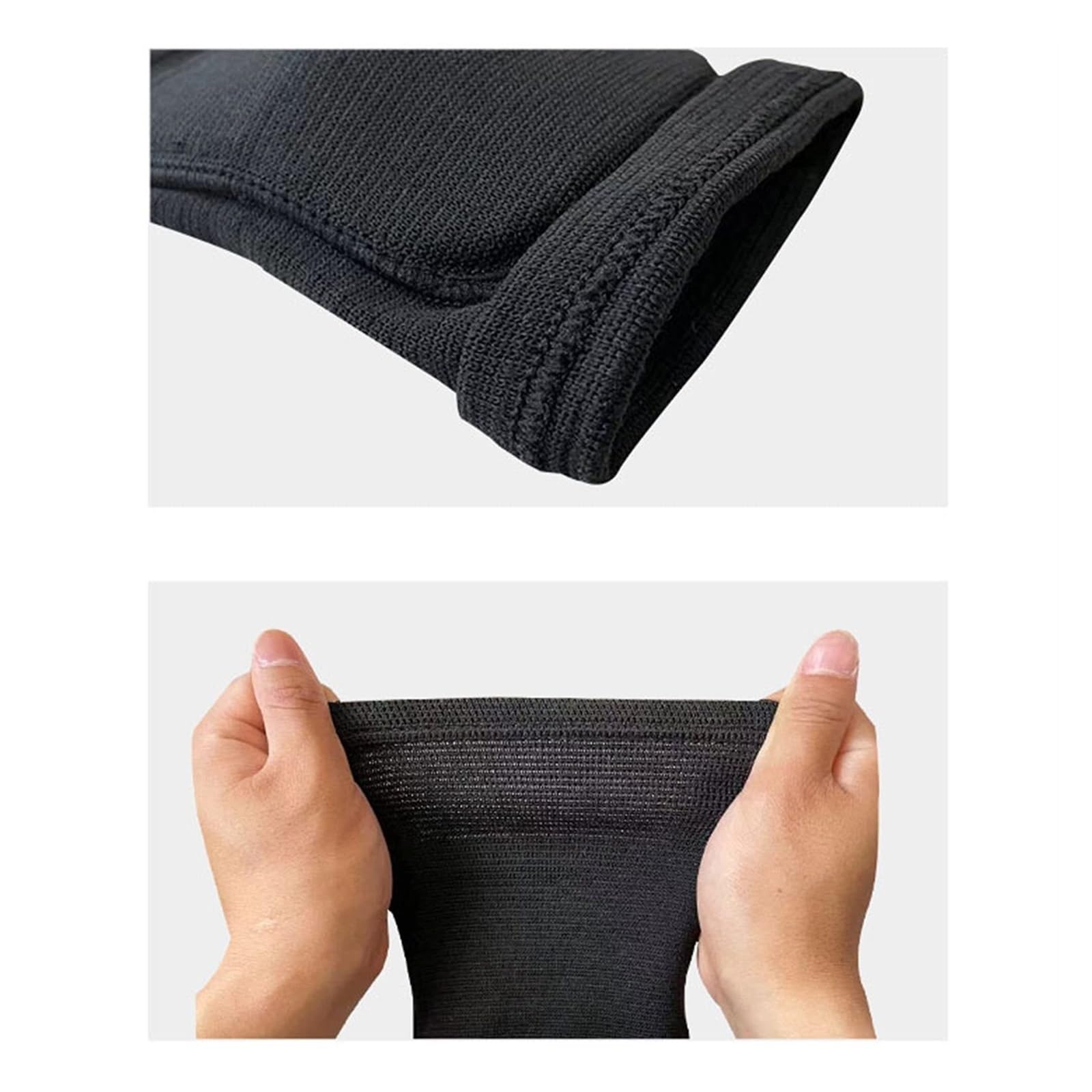 Ginocchiera Ginocchiera Morbida in Cotone Antiscivolo, Protezioni per Le Ginocchia, Ginocchiere da pallavolo, Elastiche e Traspiranti Supporto Ginocchio