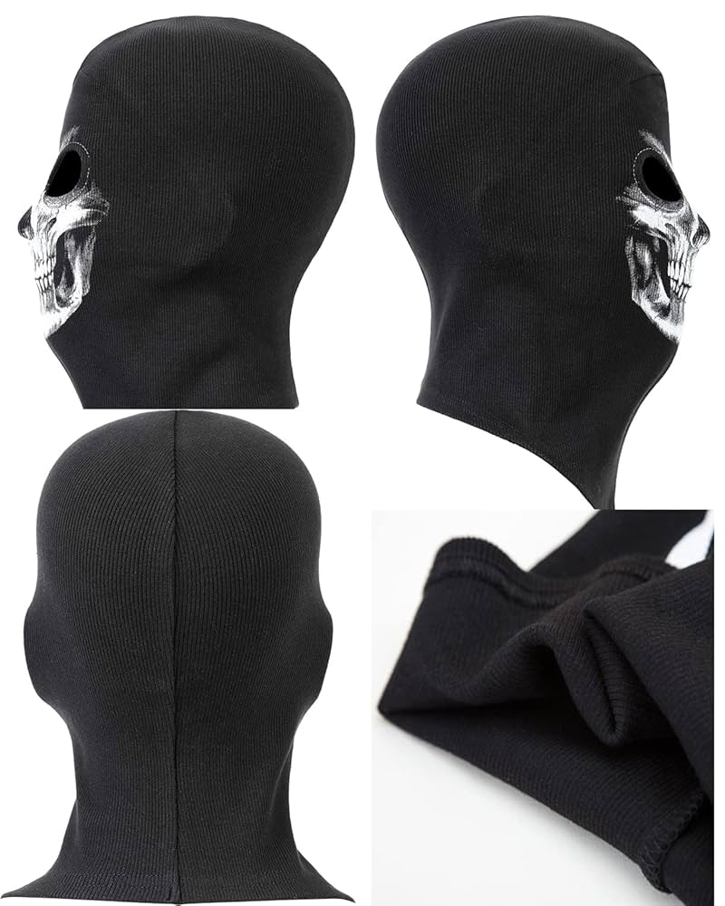 Amazon.co.jp: 戦術 サバゲー スカル フェイス マスク ゴースト