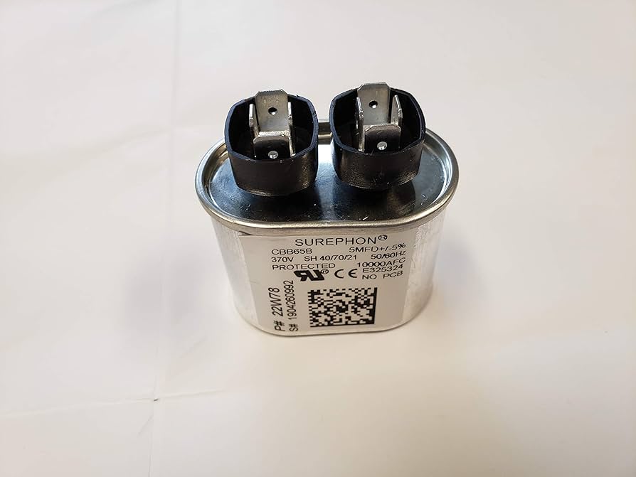 Amazon.com: 5 mfd 370V Capacitor 100600-01 22W78 Armstrong Lennox
