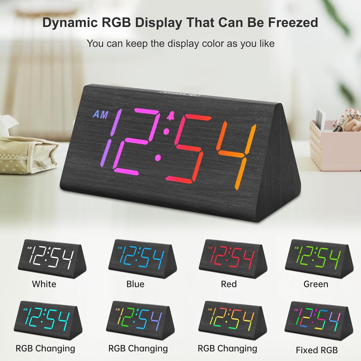 Awaken in Style: DreamSky Wooden Digital Alarm Clock Review