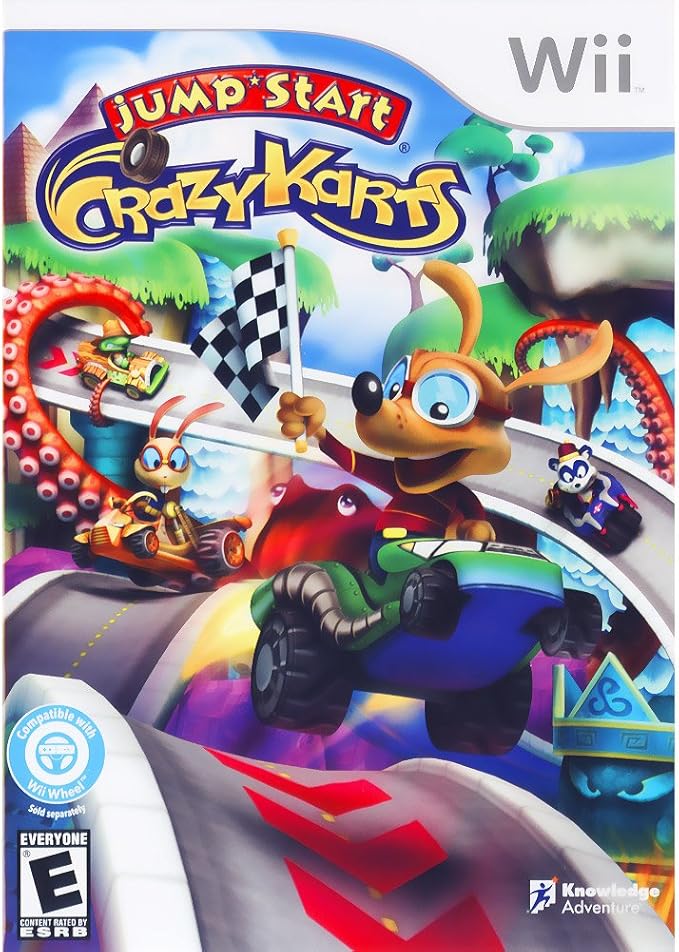 JumpStart Crazy Karts Nintendo Wii Video Games Amazon.ca