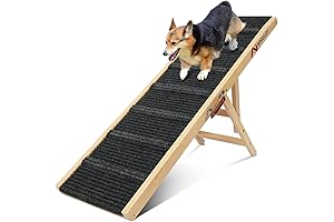 Nidouillet Long Dog Ramp for High Beds, 47.2"