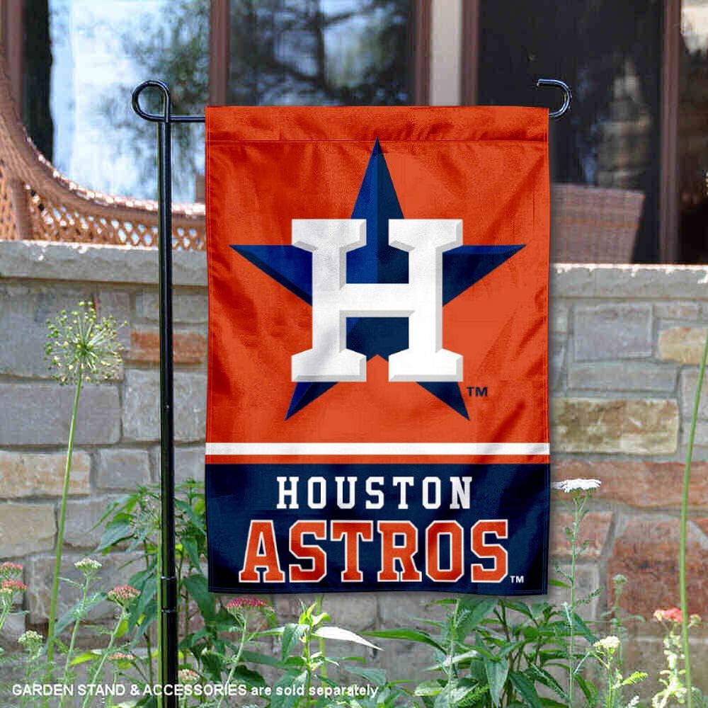 Houston Astros Double Sided Garden Flag
