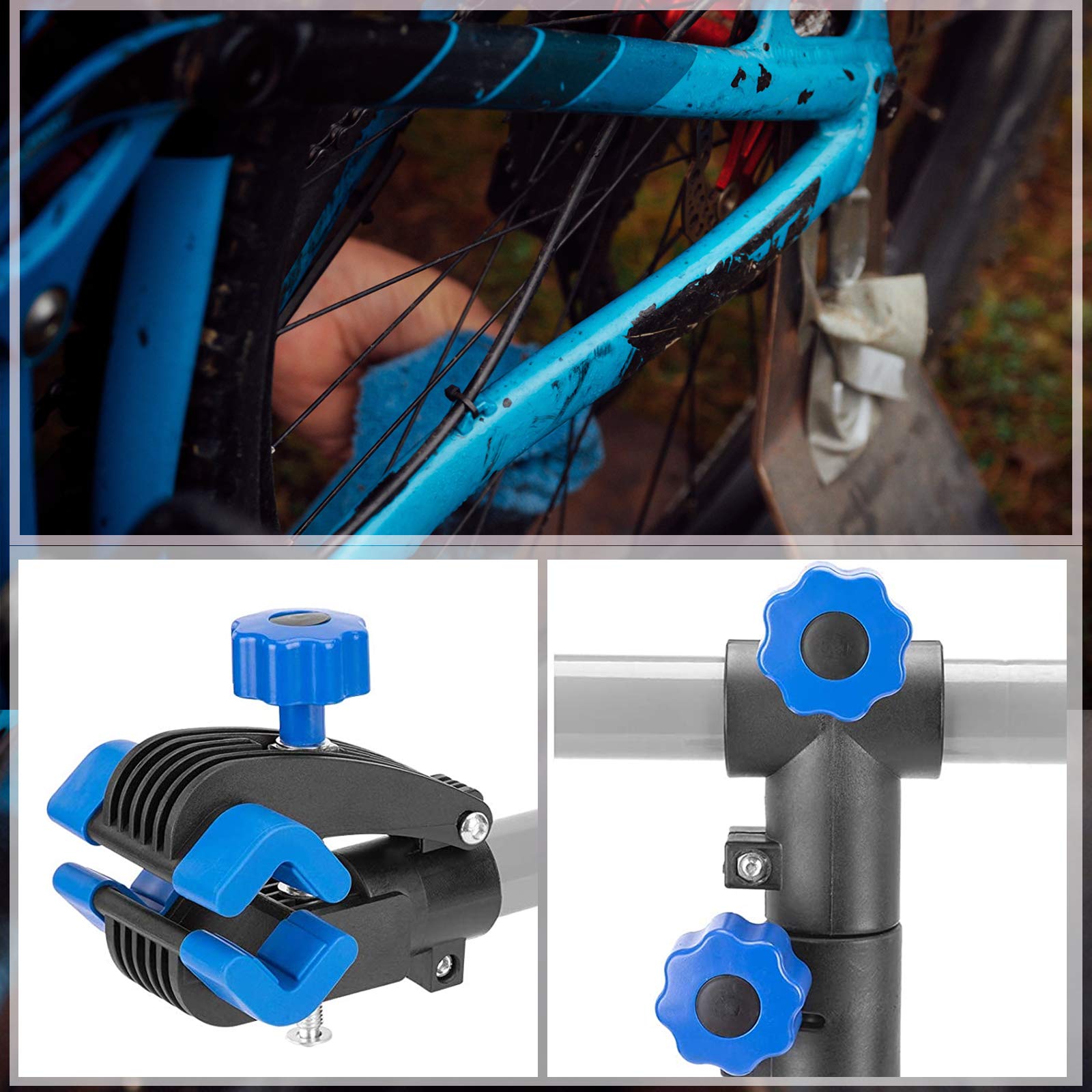 ROCKBROS Support De Réparation De Vélo Support Mural Support De Reparation Max 25kg