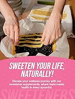 Vista 3 de BulkSupplements. com Polvo orgánico de stevia – Edulcorante puro, procedente de hojas de stevia, suplemento de hierbas – Vegano y sin gluten, 500 mg