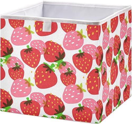 Blueangle Western Desert Cowboy - Cubo de almacenamiento, 11 x 11 x 11 pulgadas, canasta organizadora plegable grande para decoración del hogar