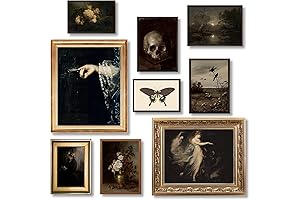 khuaArt Dark Academia Prints: Gothic Victorian Home Decor for a Mysterious and Enchanting Ambiance