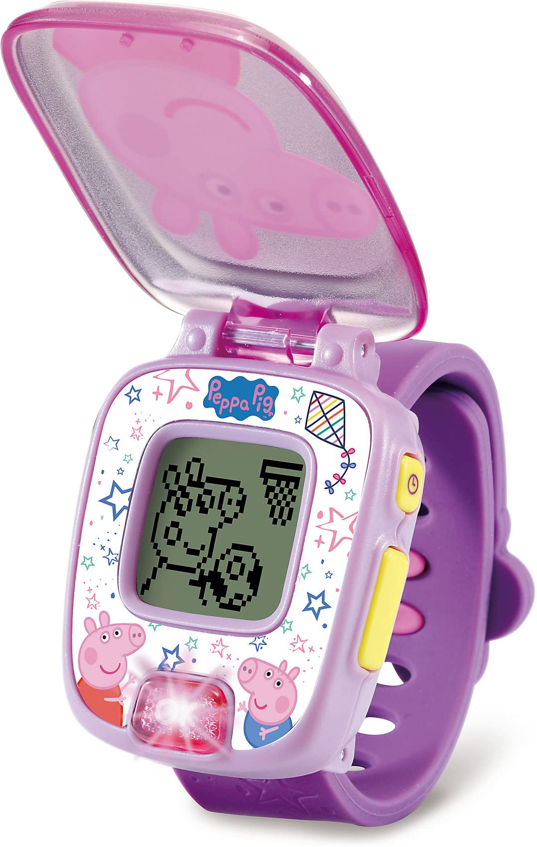 Vtech Skyes, 80-199584, leerklok, speelgoedhorloge, meerkleurig, Duitstalig