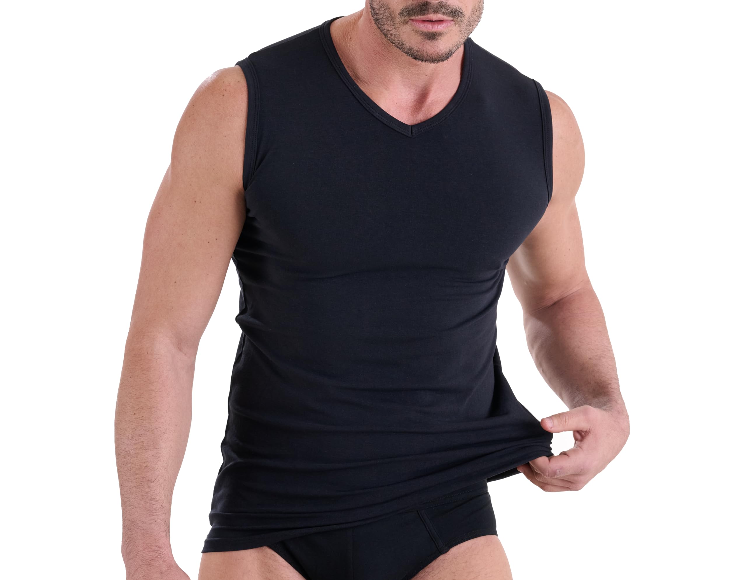 Navigare Men's 575 Sports Underwear (Pack of 3), Multicolore (Grigio/ Nero/ Navi), Medium