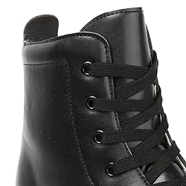 XUDREZ Double Row Adjustable Leather High-Top Roller Skates - Perfect for Indoor Outdoor Adult Use With Bag