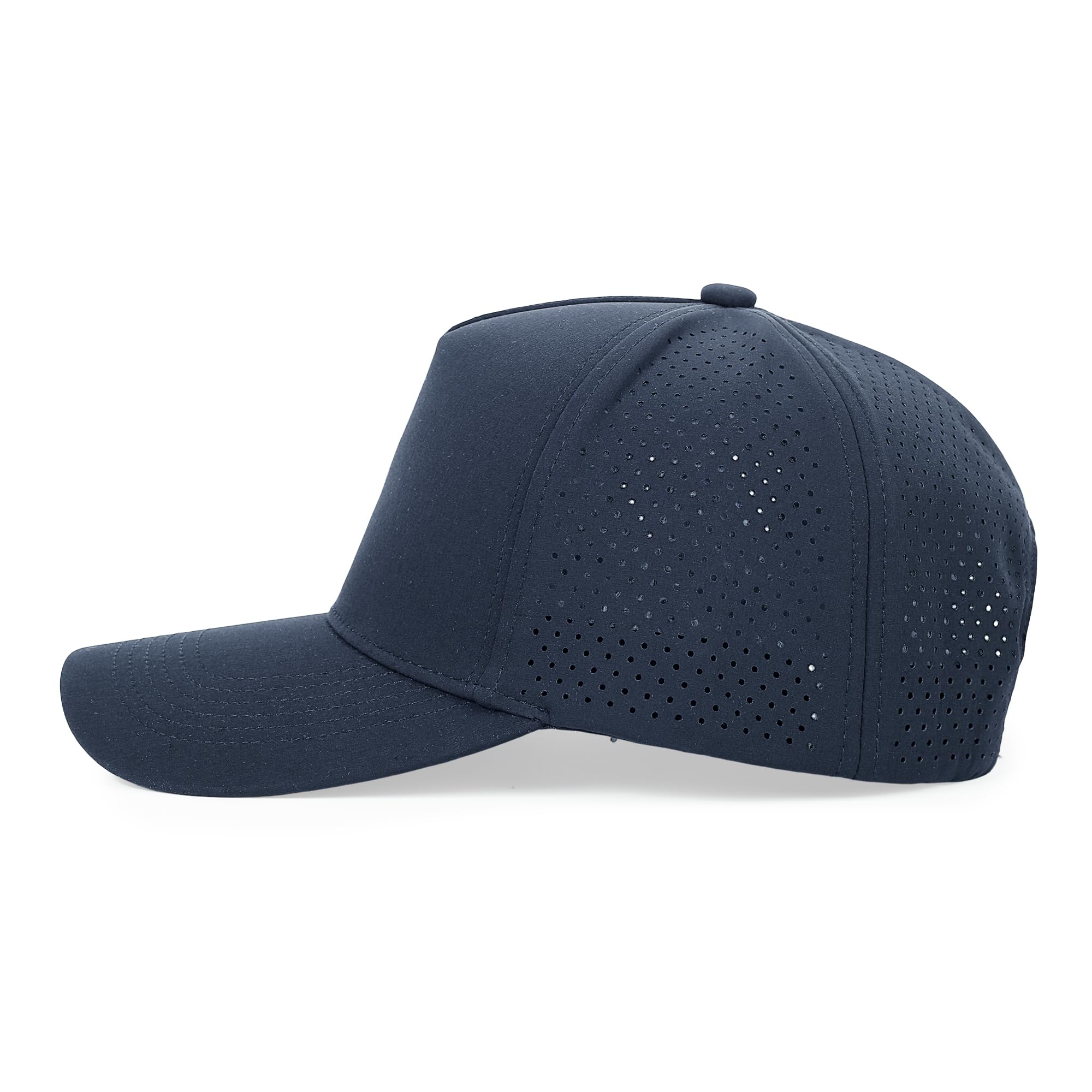 Baseballkappe, schnelltrocknend, atmungsaktiv, Netzstoff, Snapback-Hut, verstellbar, Sonnenschutz für Damen und Herren