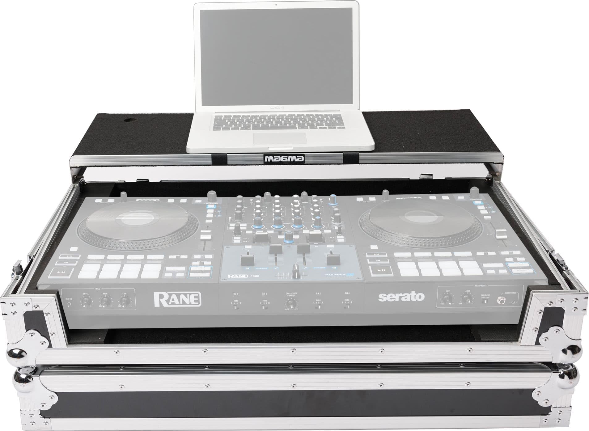 Magma DJ-Controller Workstation Rane Four and Rane Performer with Wheels