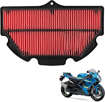 Motorcycle Air Filters Intake Filter sportbike air filter for GSXR 600-750cc k6 k7 k8 k9 COD 77126103 rif. orig. 13780-01H00-000