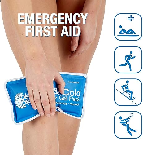 Miniatura 3 de Roscoe - Paquete reutilizable para bebidas frías y calientes, paquete para rodilla, hombro, espalda, lesiones - Almohadilla térmica para microondas,