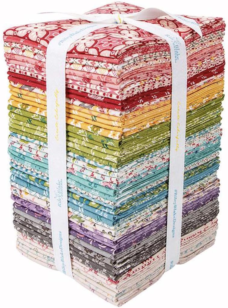 Lori Holt Piece & Plenty 48 Fat Quarters Riley Blake Designs FQ-15870-48