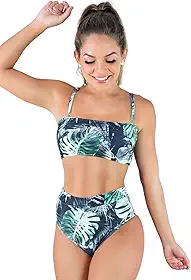 Biquíni Hot Pants Top Faixa Cintura Alta Mvs Modas