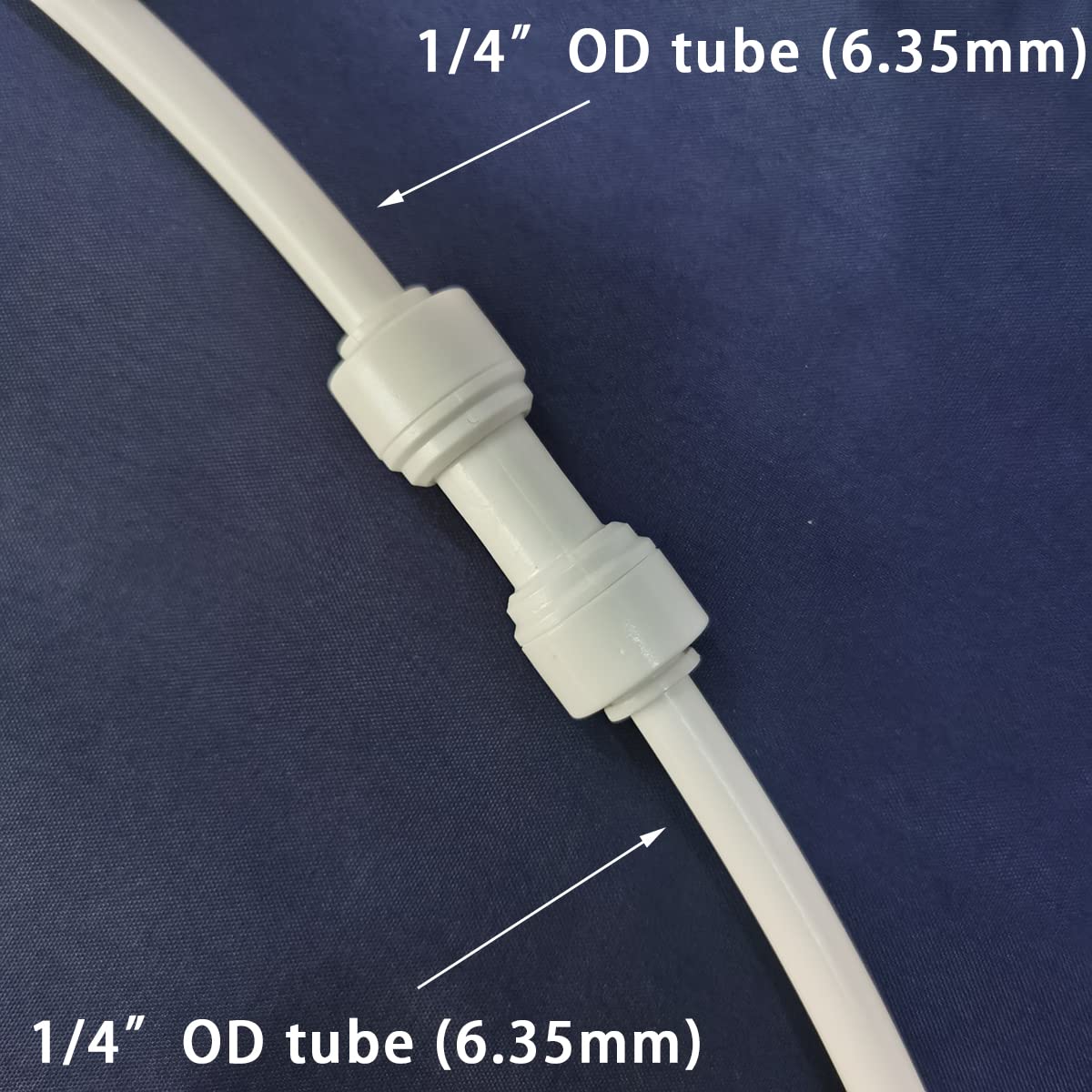 Malida Tubo de 1/4 "a 1/4" tubo recto ajuste a presión conexión rápida para RO sistema de agua