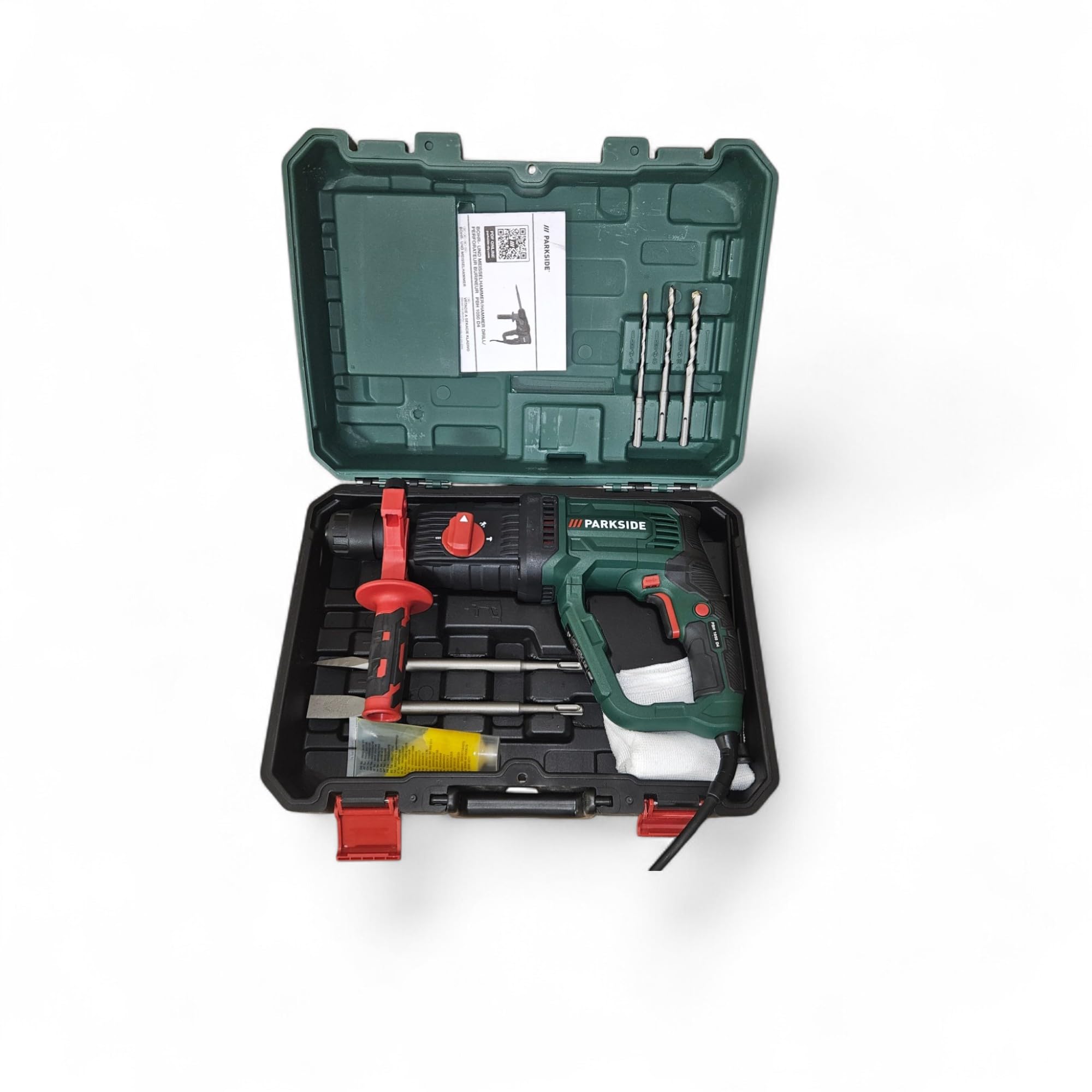 Drilling hammer and chisel, chisel hammer