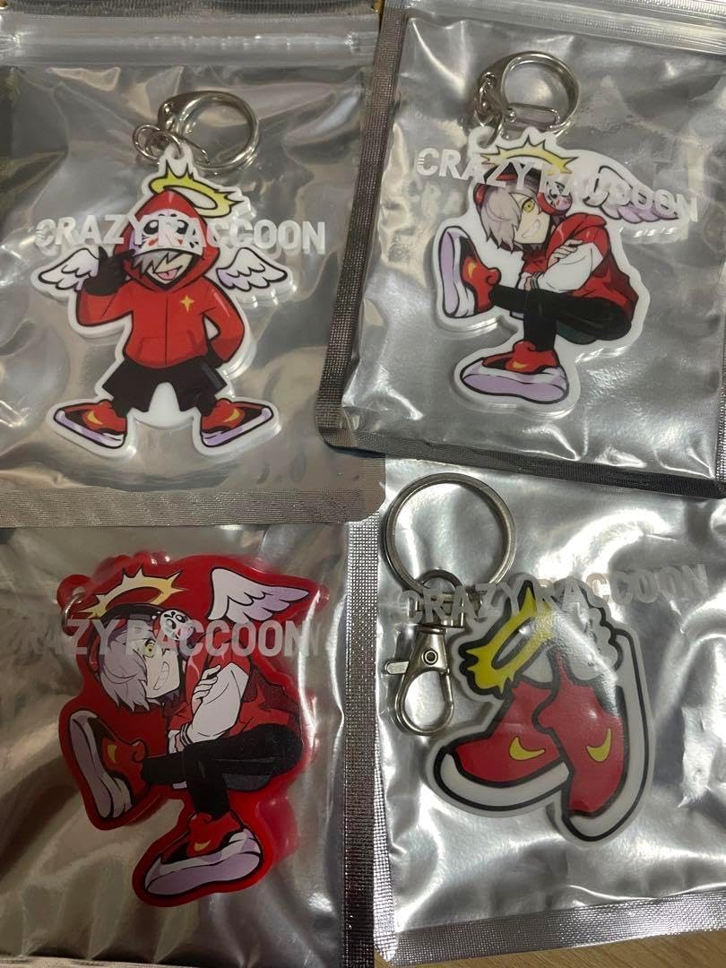 CR だるまいずごっど グッズセット だるまいずごっど アクキー セット CRストア crazy raccoon ZX7ZS6TQ