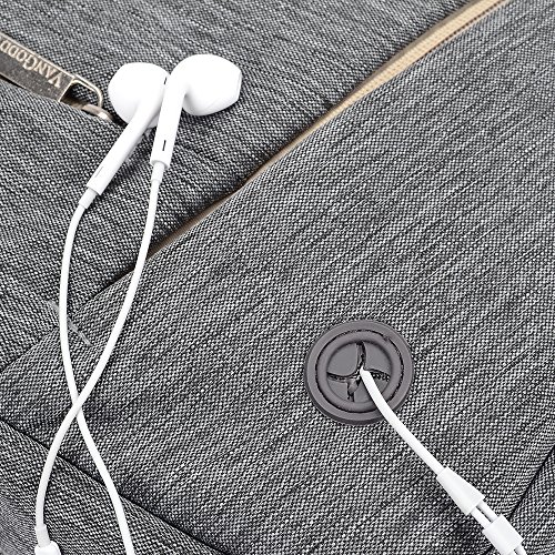 Vangoddy 4 In 1 Canvas 10 Inch Tablet, Laptop Bag For Microsoft Surface 3 10.8, Pro 3 12, Pro 4 12.3, Proscan 10 Inch Tablet, Sony Xperia Z, Z2, Lg G Pad 2 10.1 (Grey) #TOP5