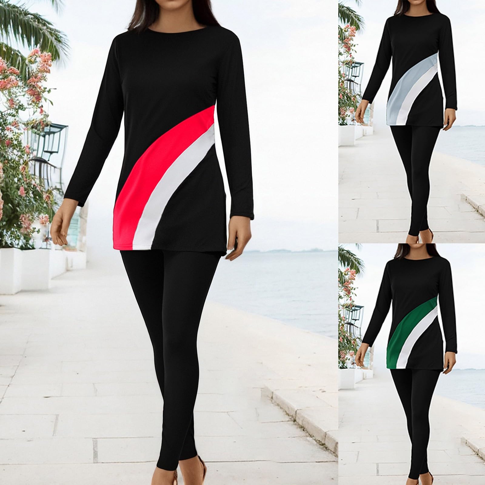 Burkini Damen Muslimische Badeanzug Uv Anzug Haşema Tesettür Mayo Muslim Lang Ganzkörper Badeanzüge Große Größen Islamischer Mit Ärmeln Hijab Kleid Swimwear Konservative Badebekleidung
