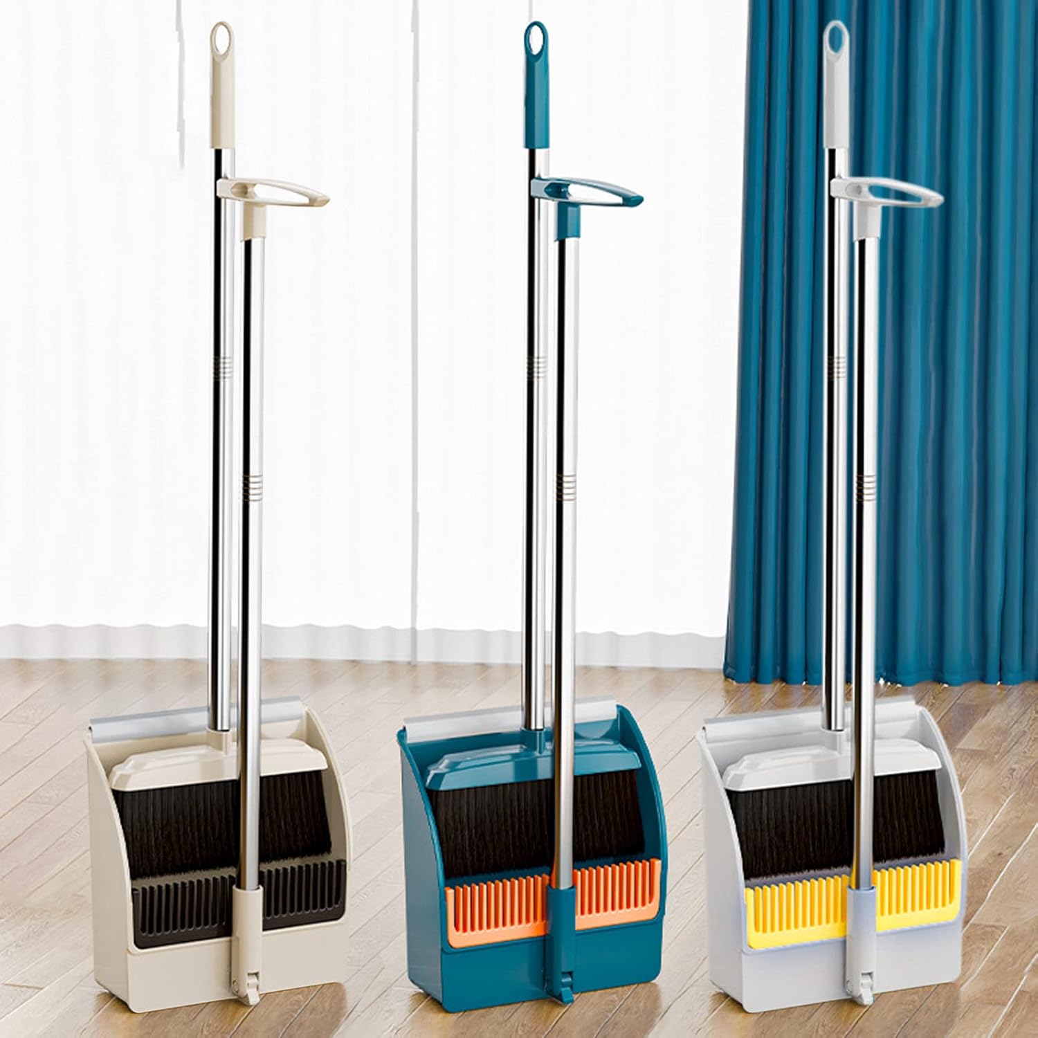 topliu Brooms and Dustpan Set for Home Brooms Dustpan Set