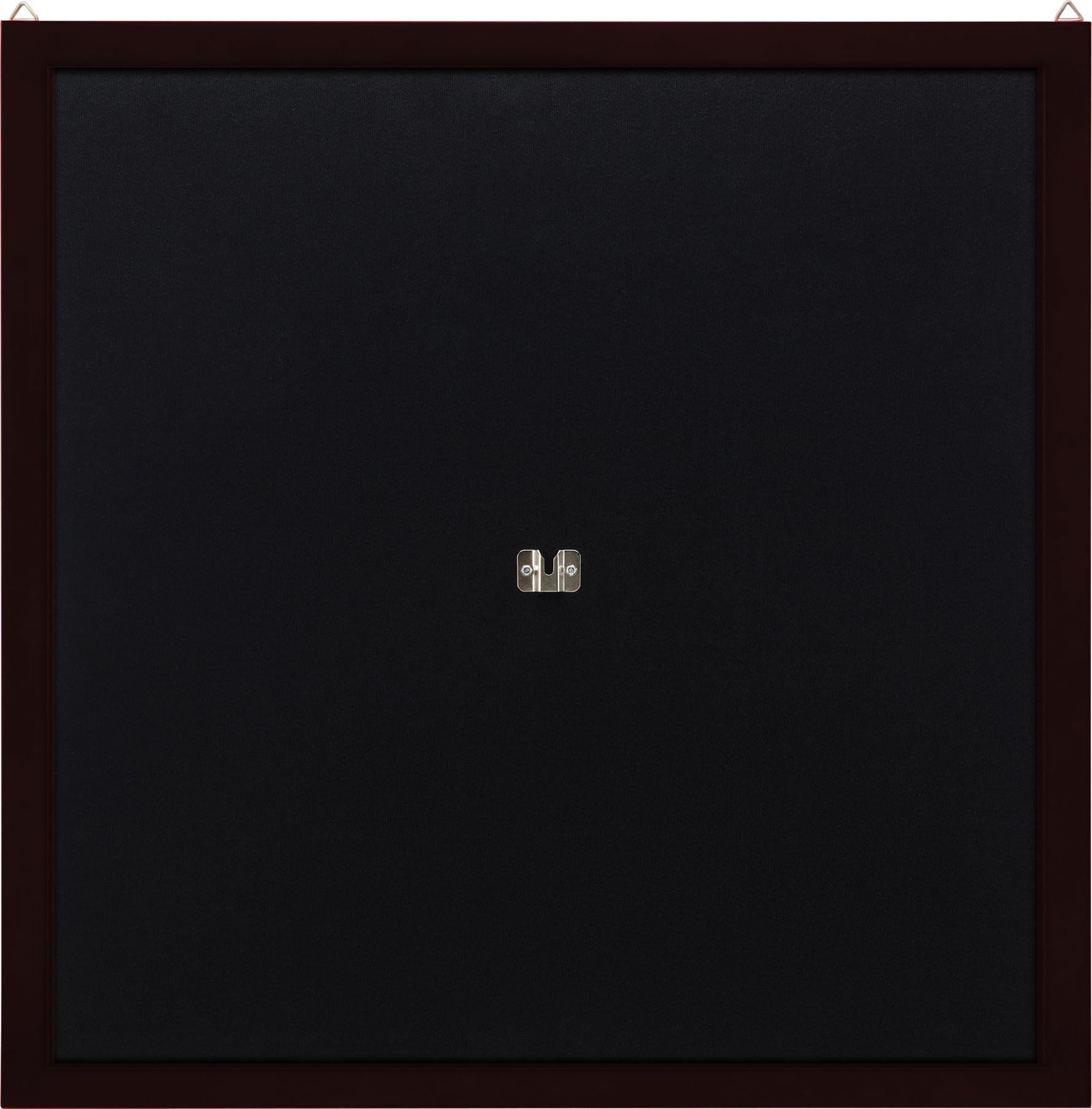 Wood Framed Dartboard Backboard, Dark Mahogany Finish