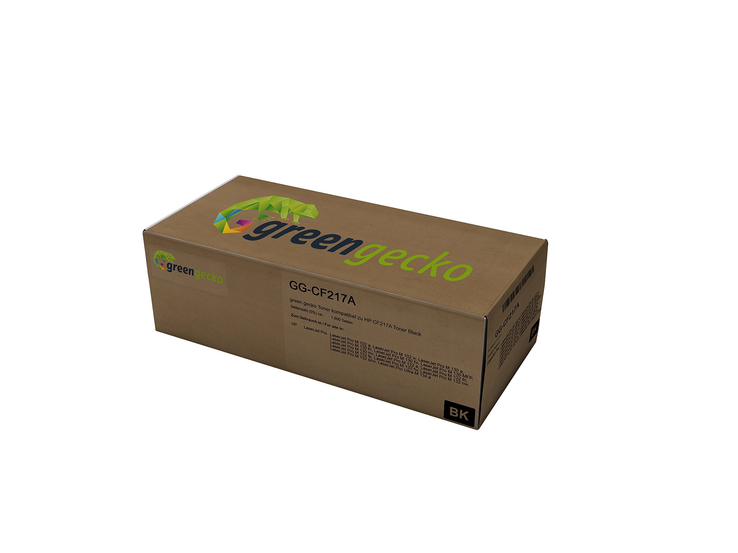 Tóner equivalente a HP cf217 a | para HP Laserjet Pro M 102, M 130, 132, M134 | Negro, color negro pack doble