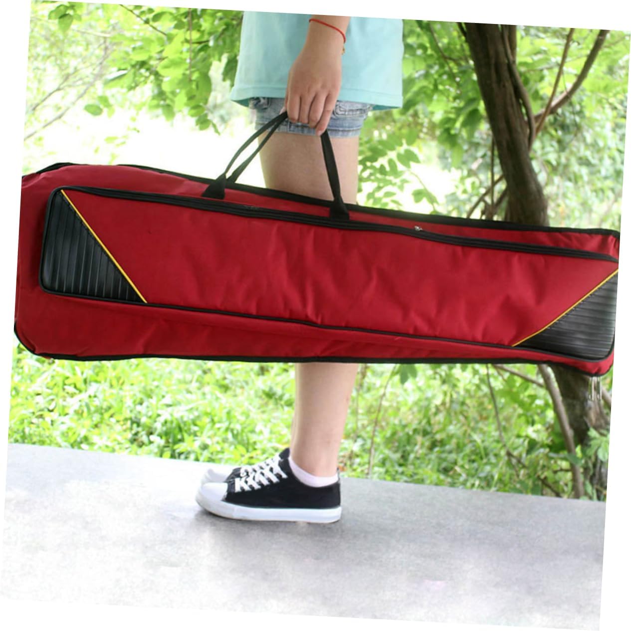 Toyvian Tenor Trombone Package Instrument Bag Portable Trombone Case Trombone Travel Case Thickened Trombone Pouch Instrument Protective Bag Oxford Cloth Musical Instrument Storage Box