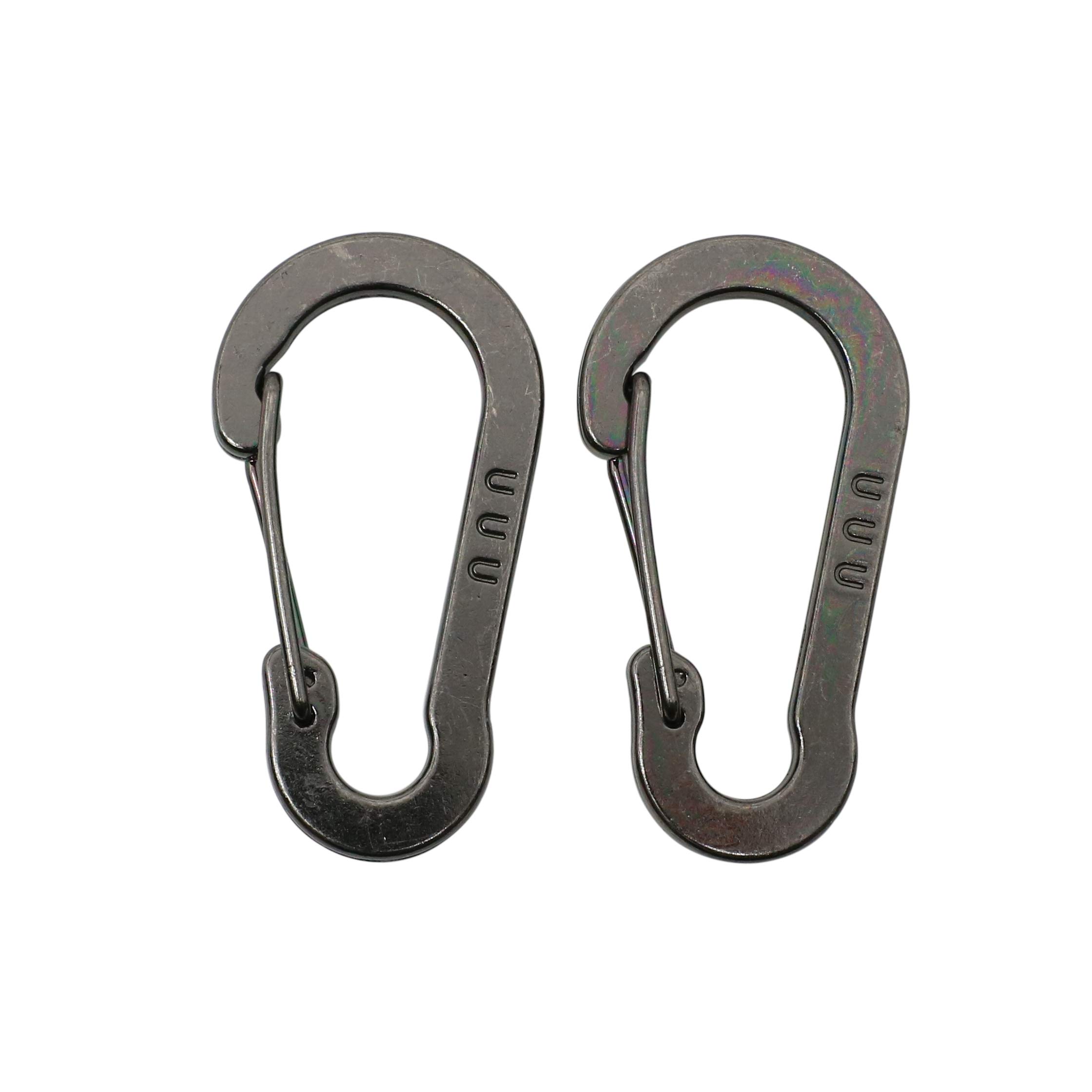 Amazon | 三友産業 カラビナ 2ヶ入 UUU-0080 約縦50×横26.4mm