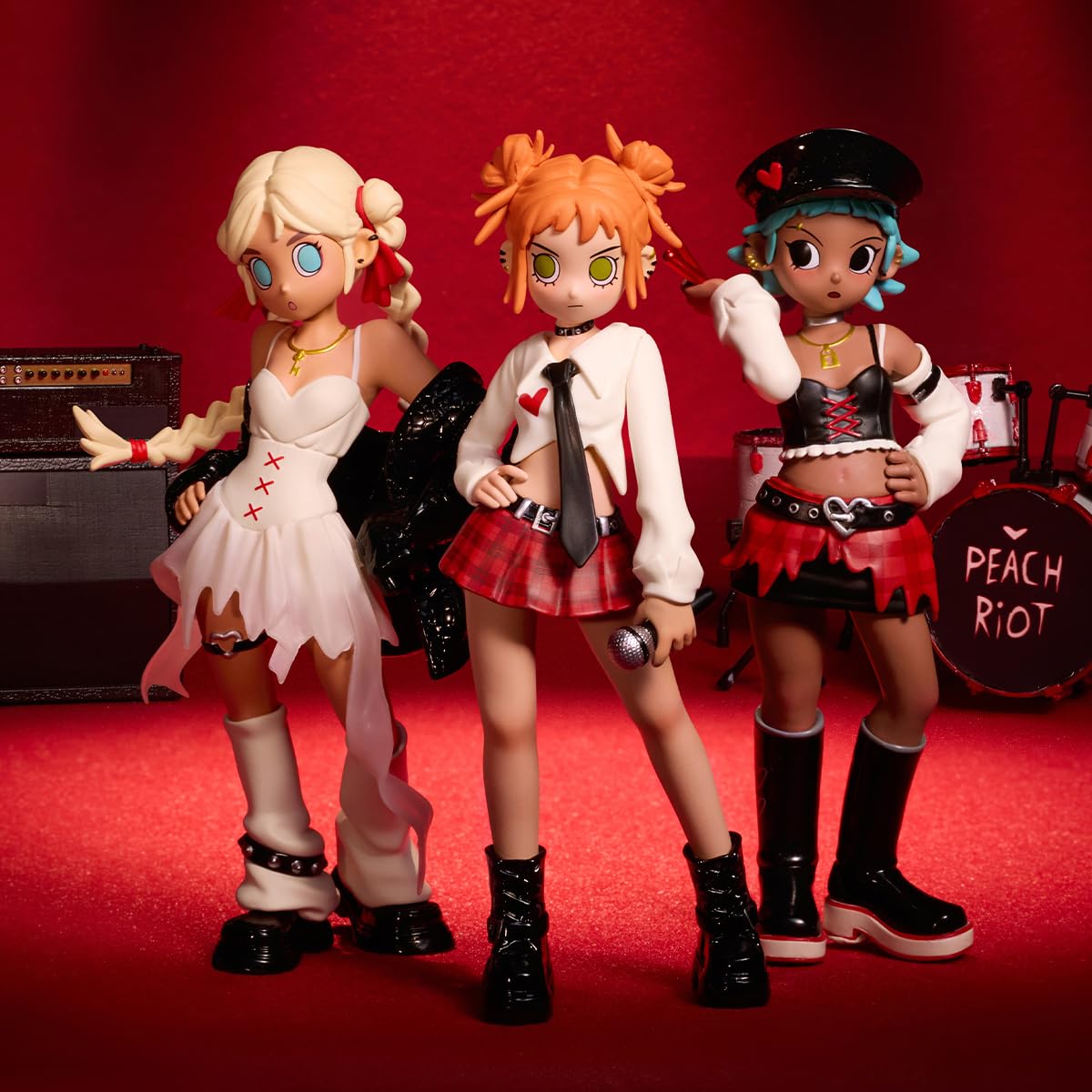 その他 Pop Mart Peach Riot Blooy Valentine Amazon | POP MART Peach Riot Bloody Valentine | フィギュア・ドール