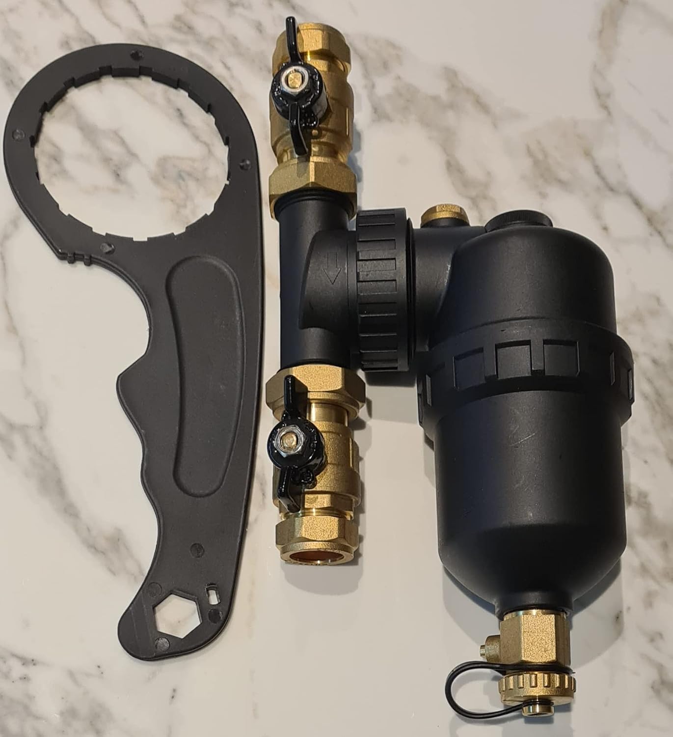 TSFILTER filtre magnétique KOMIRO 22 mm pour chaudière - vue produit