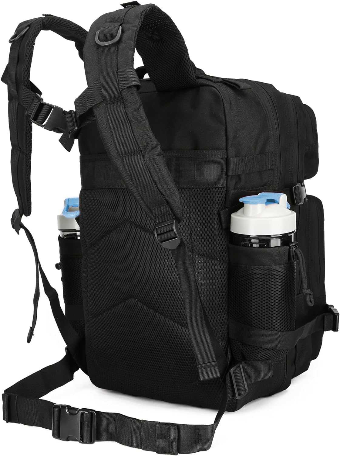 BAIXINGBAGS 45L Tactical Backpack Waterproof Backpack for Men Tactical Operations Tactical Assault Backpack (Black_45L) - Image 3