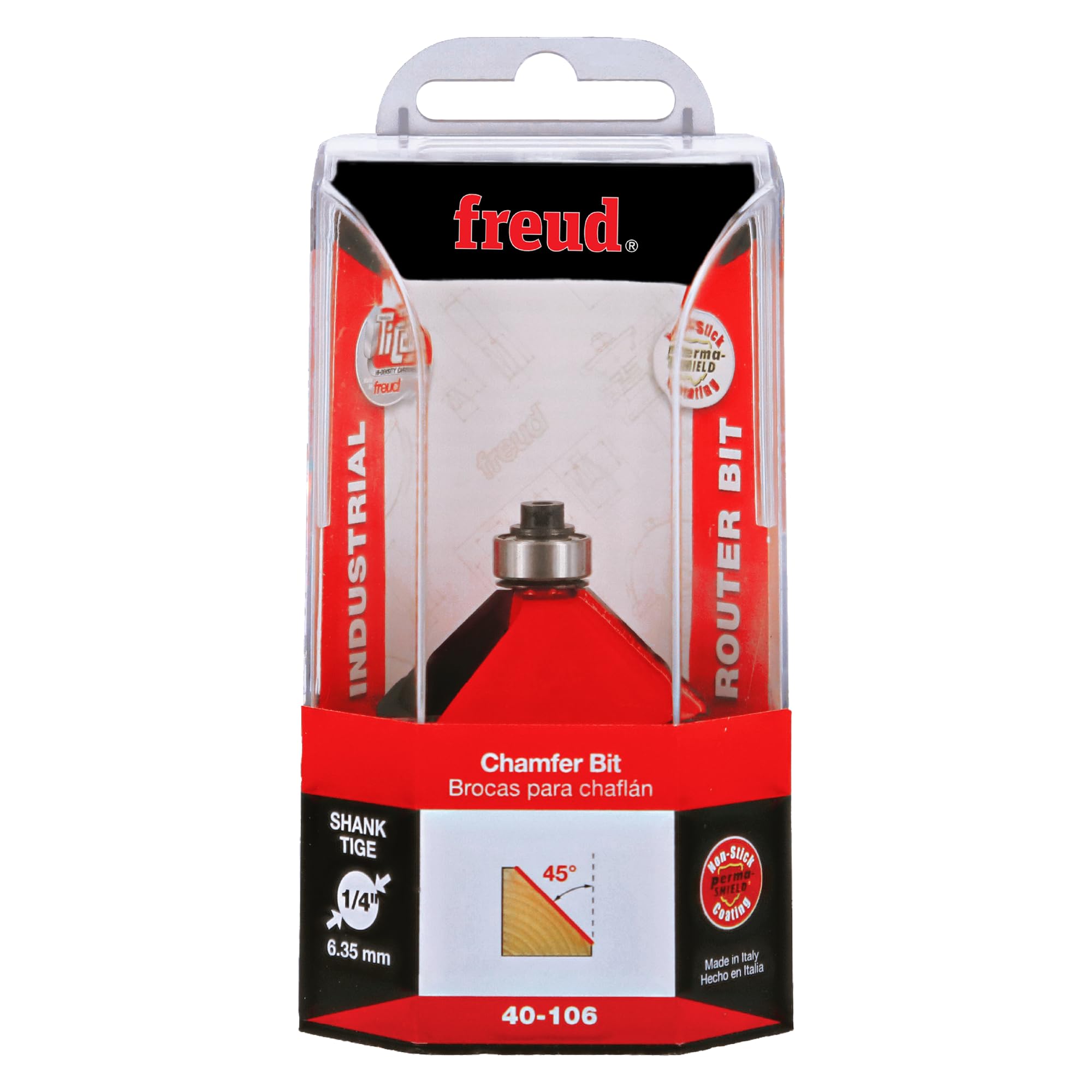 Freud 1-3/4" Chamfer Bit - Router Accessories -2