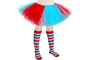 Zhanmai Toddler Socks and Tutu Costume Set