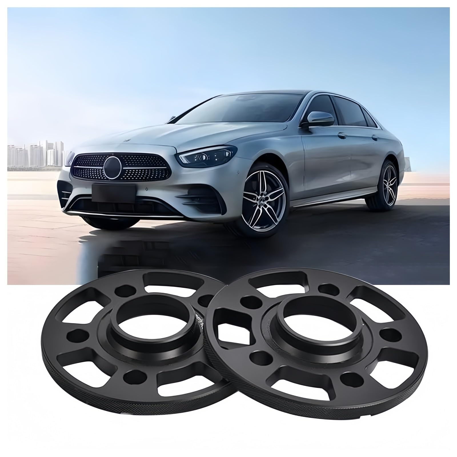 Pour Mercedes pour Benz pour classe entretoises de roue jantes adaptateurs moyeu en alliage d'aluminium forgé Entretoises de roue