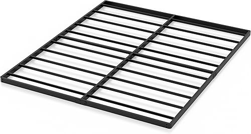Miniatura 15 de UOMEUR Base de cama King Box Spring de 9 pulgadas, 3000 libras, base de colchón de metal resistente, sin herramientas, fácil montaje, sin ruido 9a