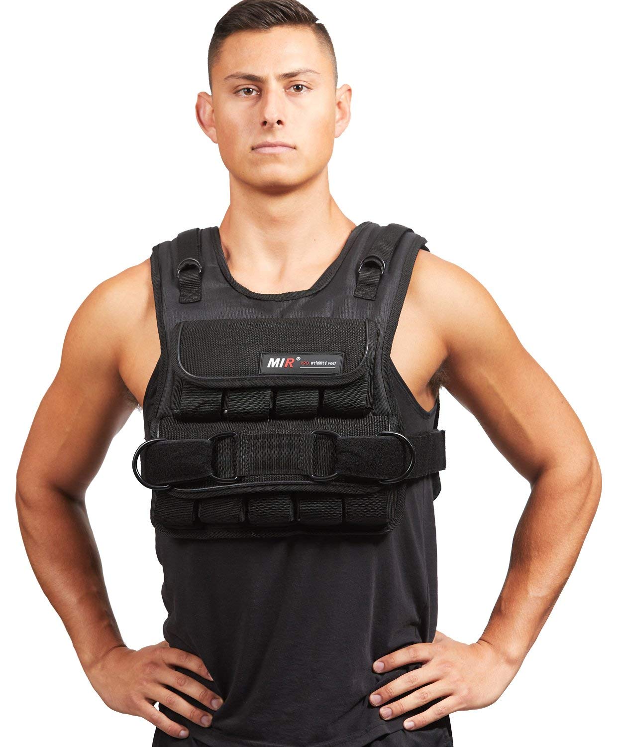 MIR 50LBS Short Adjustable Weighted Vest Amazon.in Sports, Fitness