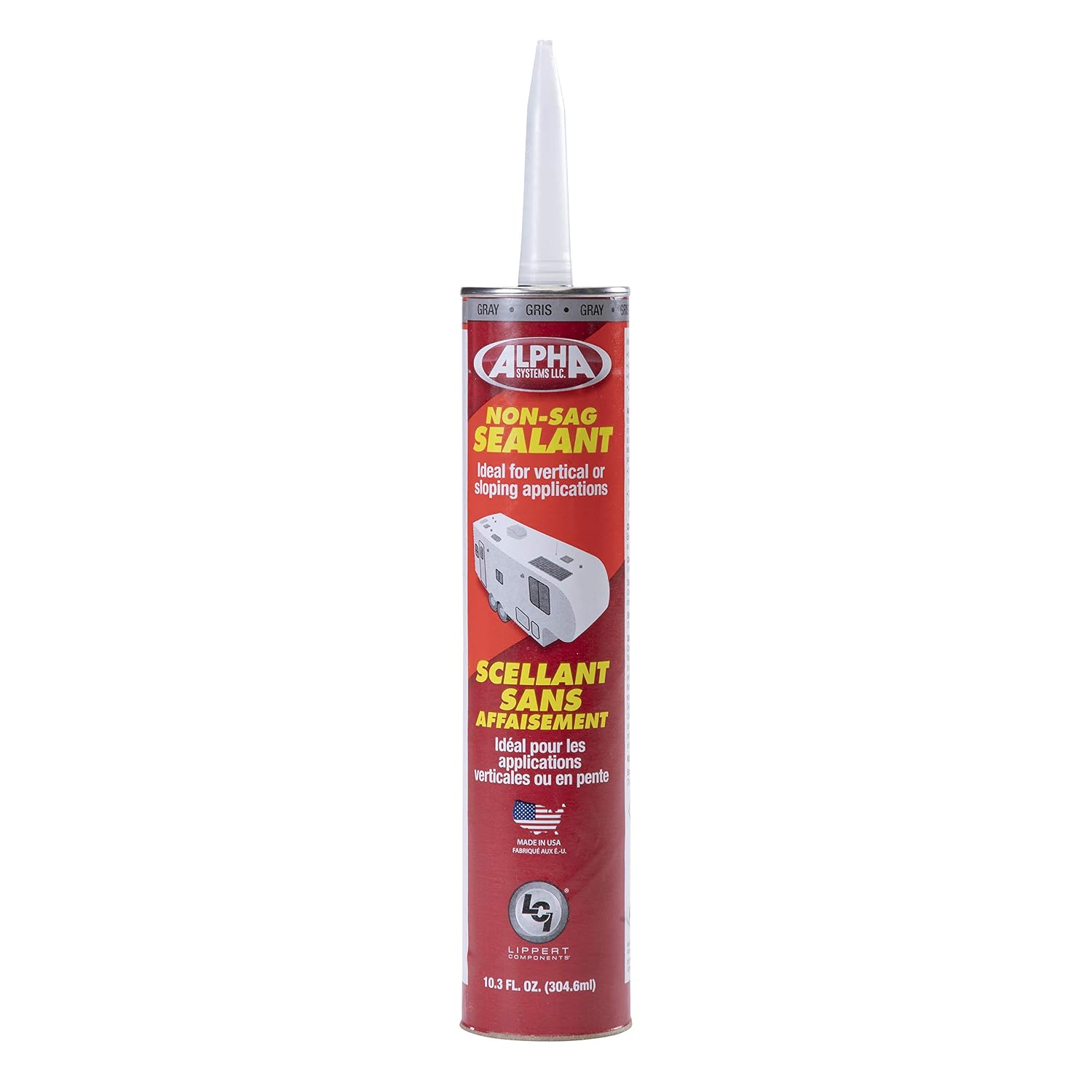 1010 Non-Sag Sealant for 5th Wheel RVs, Travel Trailers and Motorhomes