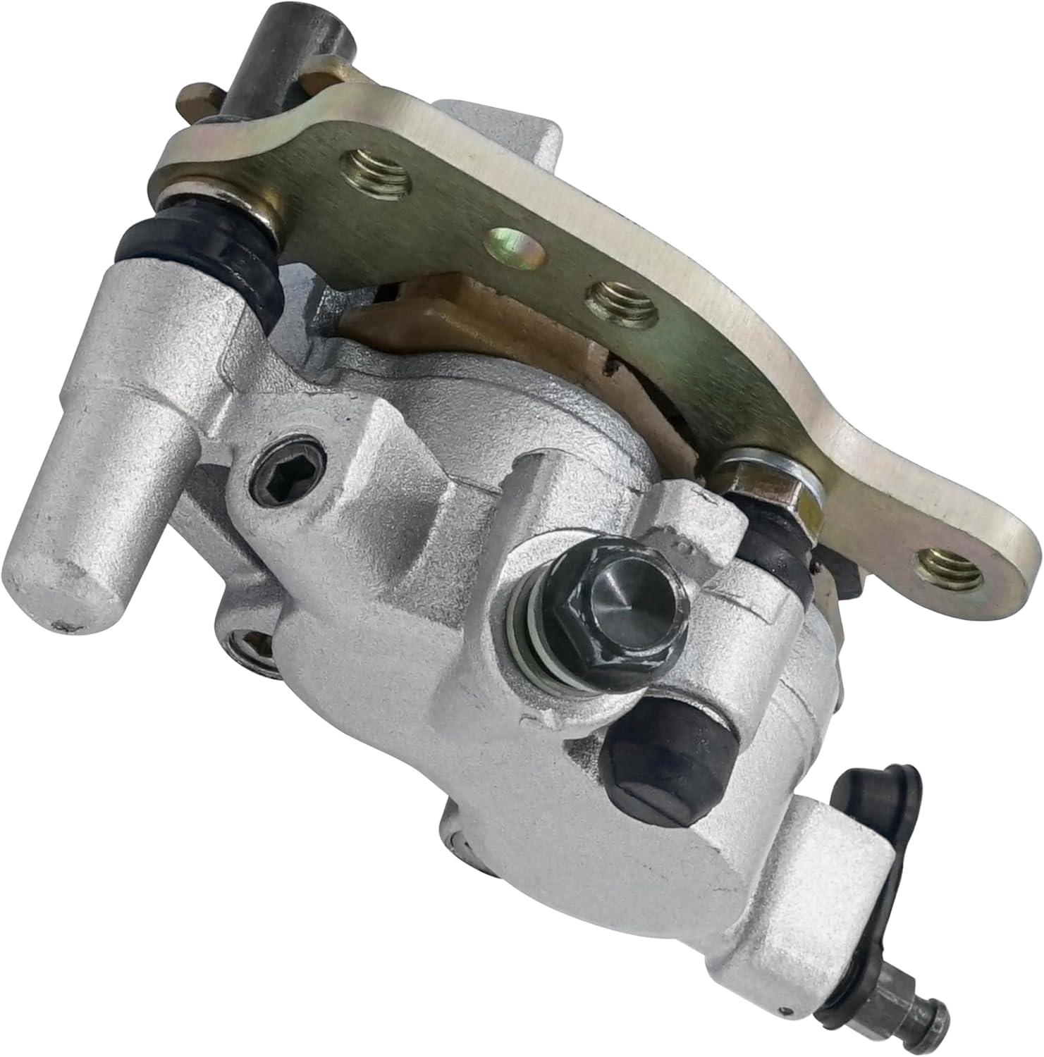 Caltric Front Left Brake Caliper with Pad Compatible with Kawasaki Brute Force 650 KVF650 4X4i 2006-2011