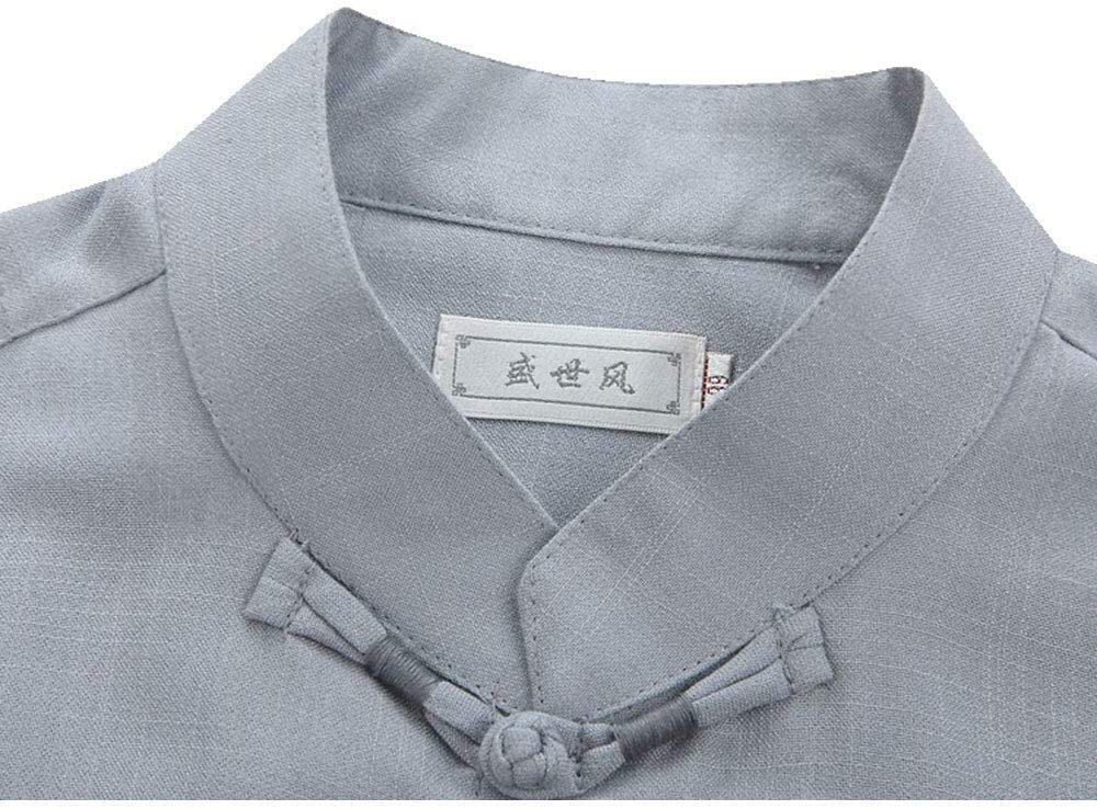 Set di Uniformi Tai Chi per Quattro Stagioni, Tuta per Arti Marziali Abbigliamento Cinese Abiti Wu Shu Abbigliamento Tai Chi Kung Fu Uniforme Maniche Lunghe Allenamento mattutino Panni Abbigliamento,