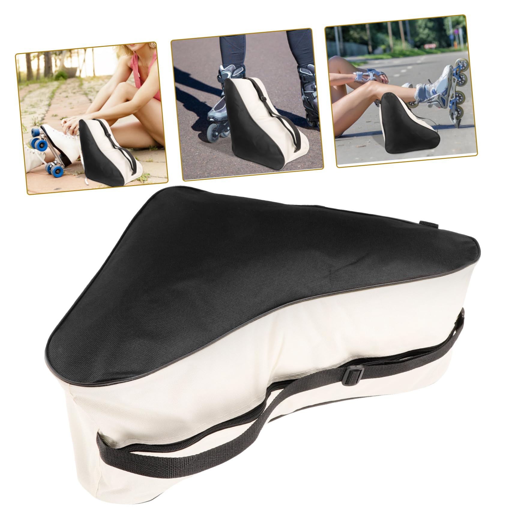 Abaodam 3 Pezzi Pattinaggio su Zaino Portatile per Organizer per Design e Materiale Adatta per Esterni e Sportivi Moda